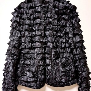 コムデギャルソンコムデギャルソン フリルカンフージャケット ブラック コムデギャルソン