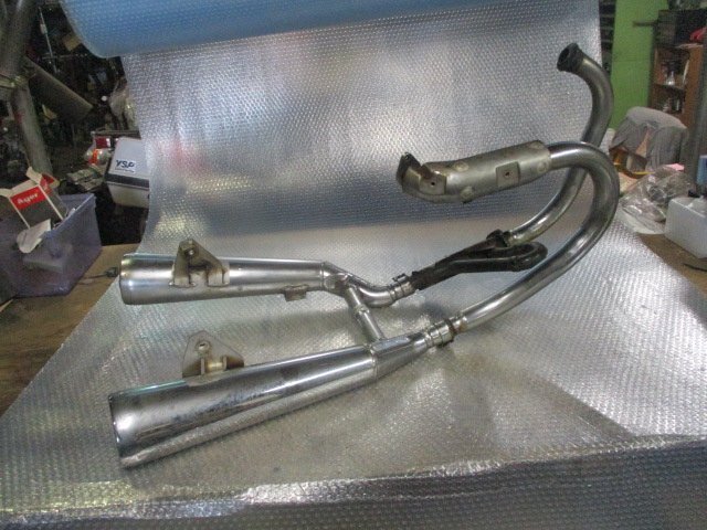 SRV250 純正マフラー　4DN Yahoo!オークション - SRV250 ルネッサ 4DN 純正サイレンサー