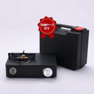 Кассетная плита Плита с кейсом Высокая мощность огня 3500 Вт Меры по предотвращению катастроф Датчик давления Настольная плита Газовая плита Кемпинговая плита Барбекю на открытом воздухе Меры по предотвращению отключения электроэнергии