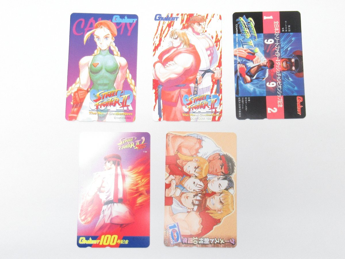 ★美品!さくらがんばる! テレホンカード2枚セット!ゲーメスト 中平正彦★