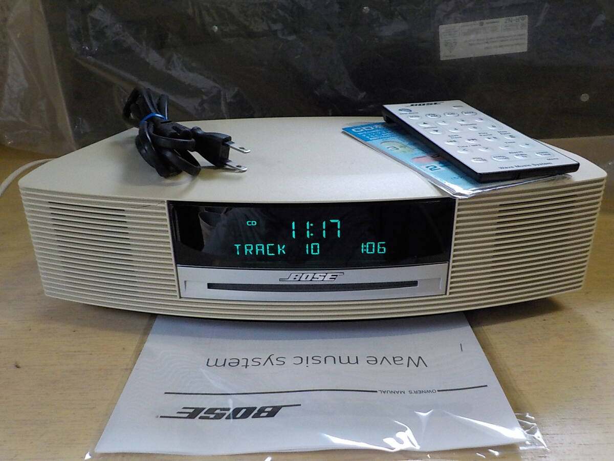 BOSE Wave Music System完動品純正リモコン純正コード取説元箱 Bose WAVE MUSIC SYSTEM完動品·純正リモコン·コード取説元箱