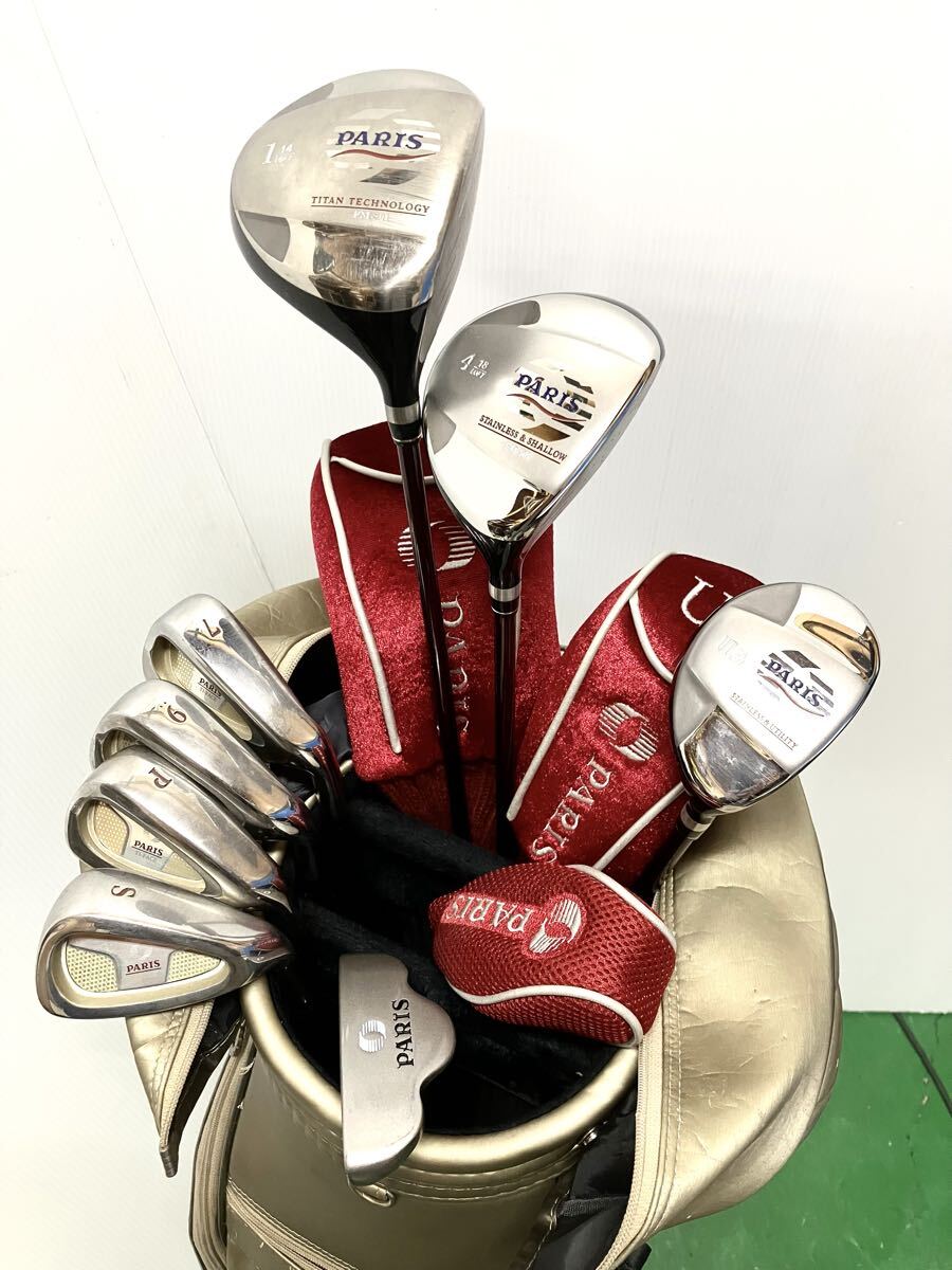PARIS パリス レディース ゴルフセット ヘッドカバー付き 楽天市場】PARIS×CONVERSE レディース ゴルフクラブセット8本組+