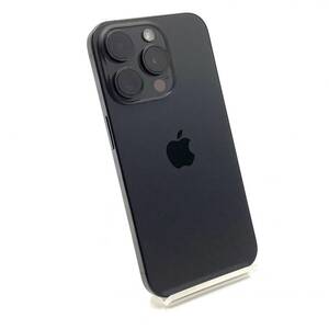 iPhone 15 Pro 128GB ブラックチタニウム au SIMフリー 美品 動作確認済 88%【全額返金保証】【最速発送】