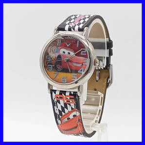 601 送料無料【電池交換済】ディズニー★Disney★PIXAR★Cars★カーズ★ライトニング・マックイーン★ボーイズ/腕時計/アナログ/クォーツ