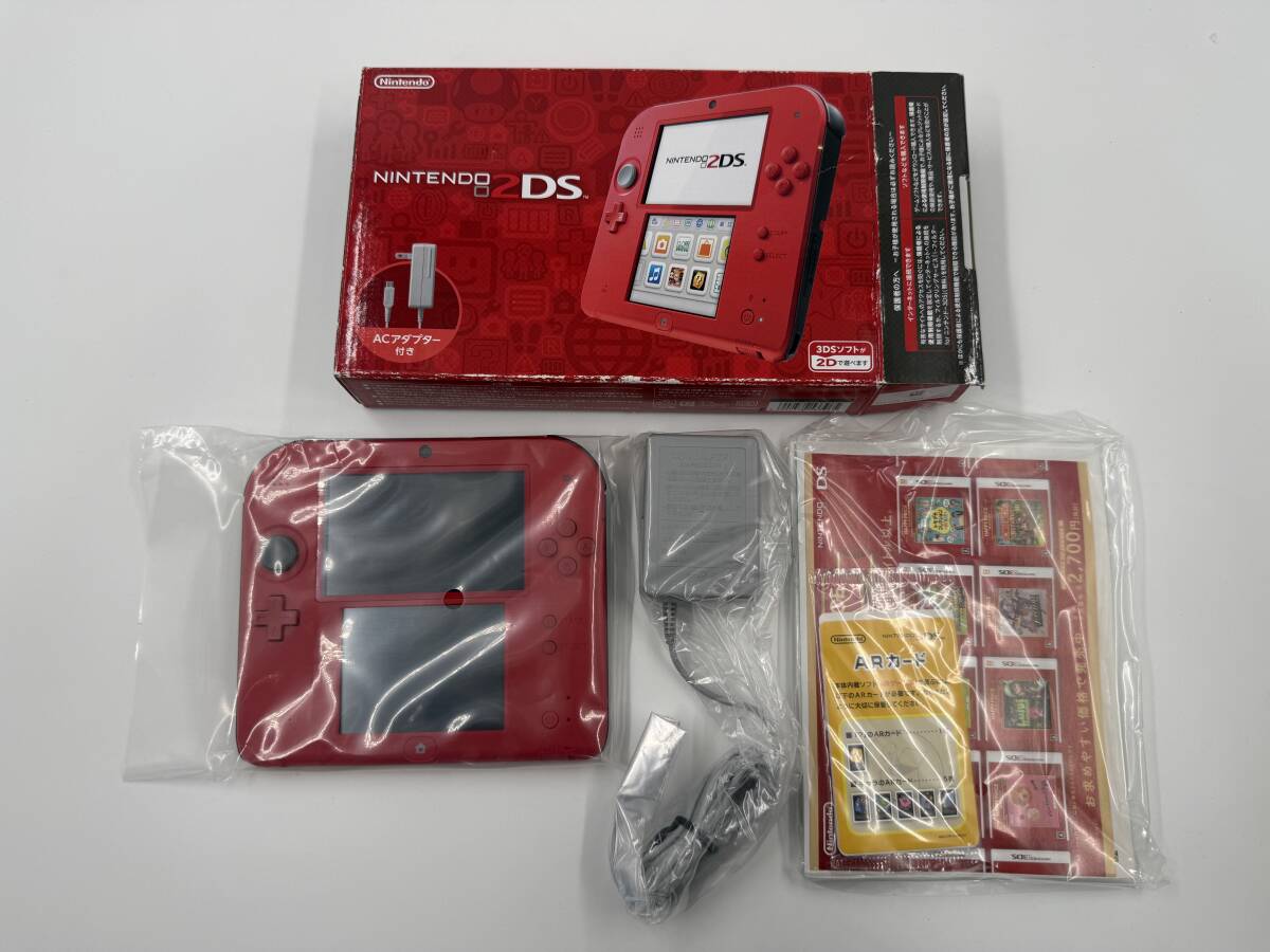 2ds レッド　新品未使用　未開封 2ds レッド 新品未使用 未開封 2ds レッド 新品未使用 未開封