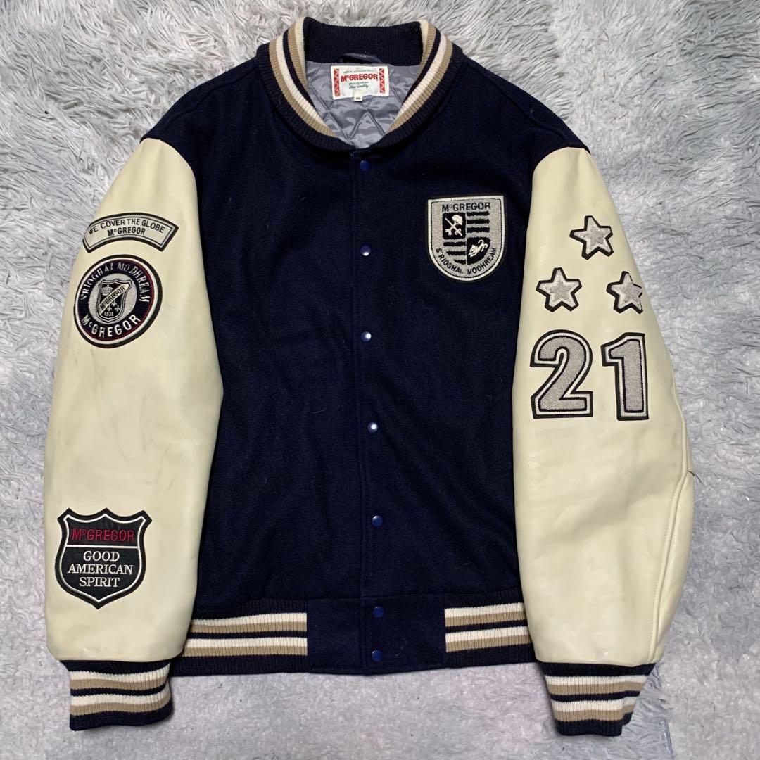 美品 マックレガー フルデコ袖レザー スタジャン スタジアムジャンパー メンズM 2025年最新】Yahoo!オークション - McGREGOR(スタジアム