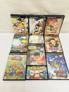 PS-193/ PlayStation2 ゲームソフト 取説あり含む 中古品 動作未確認品 10点セット☆★