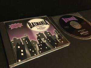 【希少・美品 1997年発売 28年余り所有 輸入盤・廃盤】① BATMAN バットマン / BATMANIA SONGS INSPIRED BY THE BATMAN TV SERIES