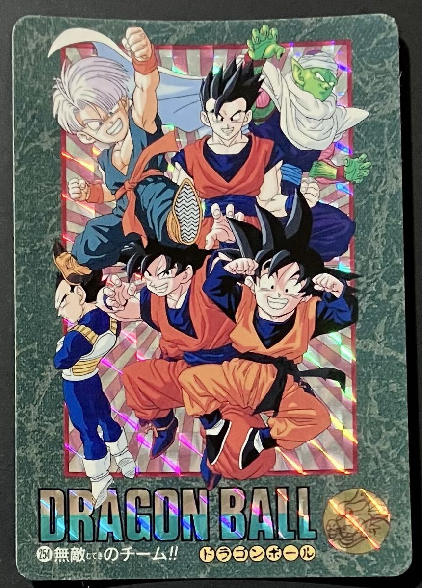 ドラゴンボールZカードダス、孫悟空、孫悟飯、ベジータ、ピッコロ、悟天、トランクス ドラゴンボールZ カードダス 本弾 悟空 ベジータ トランクス 悟