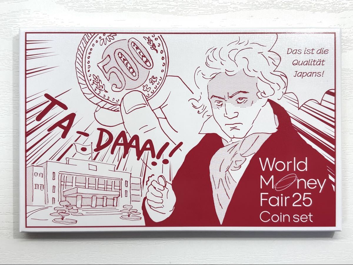  ограничение 500 шт 2025 год . мир 7 год world деньги fea место проведения ограничение мята комплект деньги комплект Германия Berlin No.4