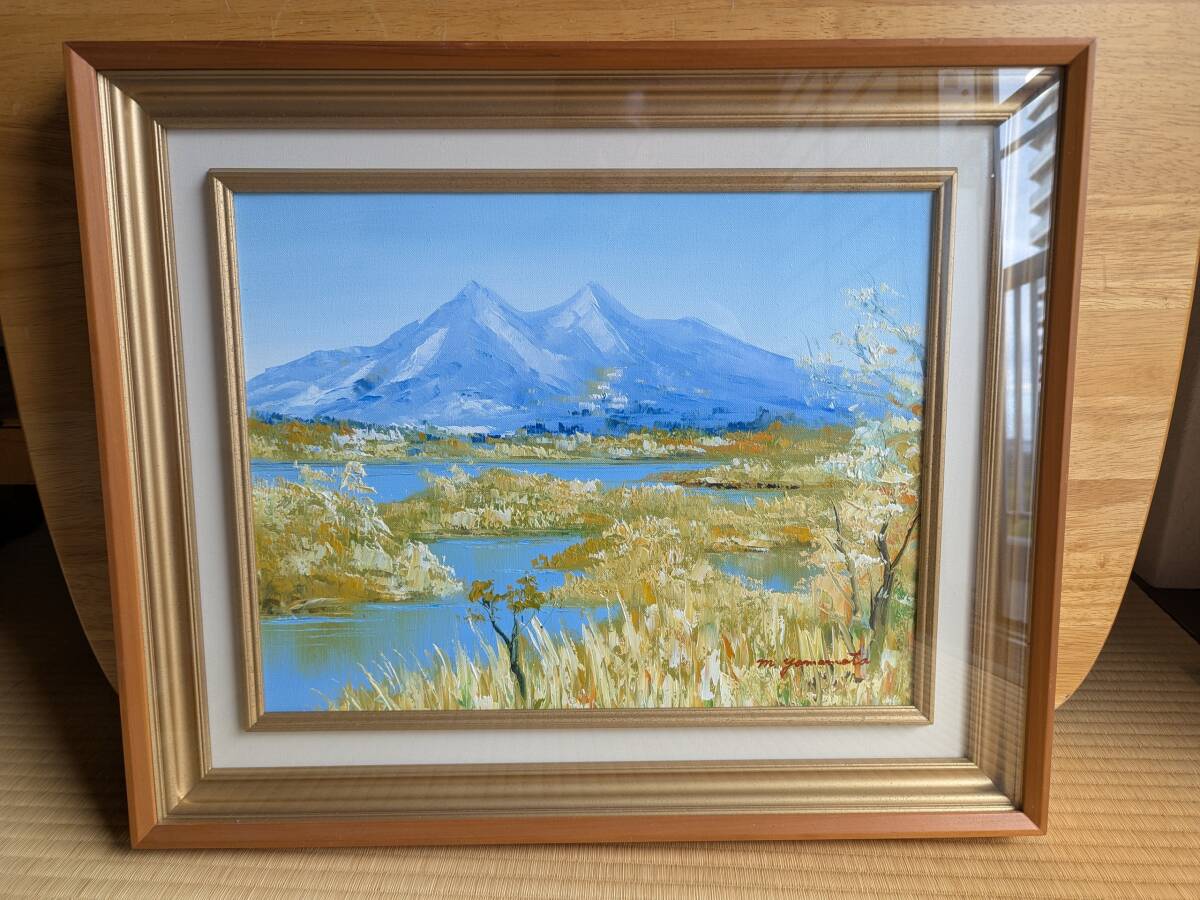 油絵6号 Yahoo!オークション - 【真作】絵画 作者不詳 サイン有 油彩6号