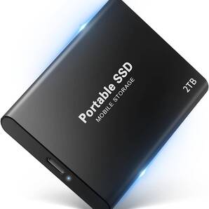 外付けSSD 新しいアップグレードされた外付けSSDポータブルSSD 2TB 転