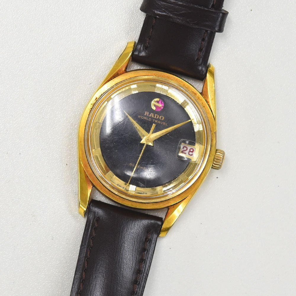 RADO ラドー メンズ腕時計 WORLD TRAVEL 手巻き ラドー RADO 自動巻 WORLD TRAVEL メンズ 腕時計 41石