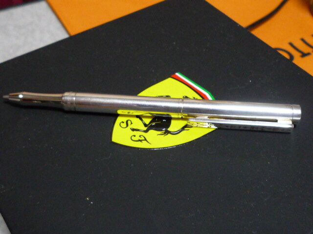 agete アガットオリジナルデザインミニシルバーボールペン　ドイツ製　美品