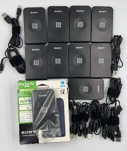 中古 Sony ソニー ICカードリーダ/ライタ PaSoRi_RC-S380 10個セット◇ 認識確認済◇ 現状渡し