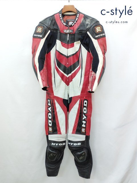 DUNLOP レーシングスーツ 革ツナギ L赤白黒　美品 2025年最新】Yahoo!オークション -レーシングスーツ(オートバイ