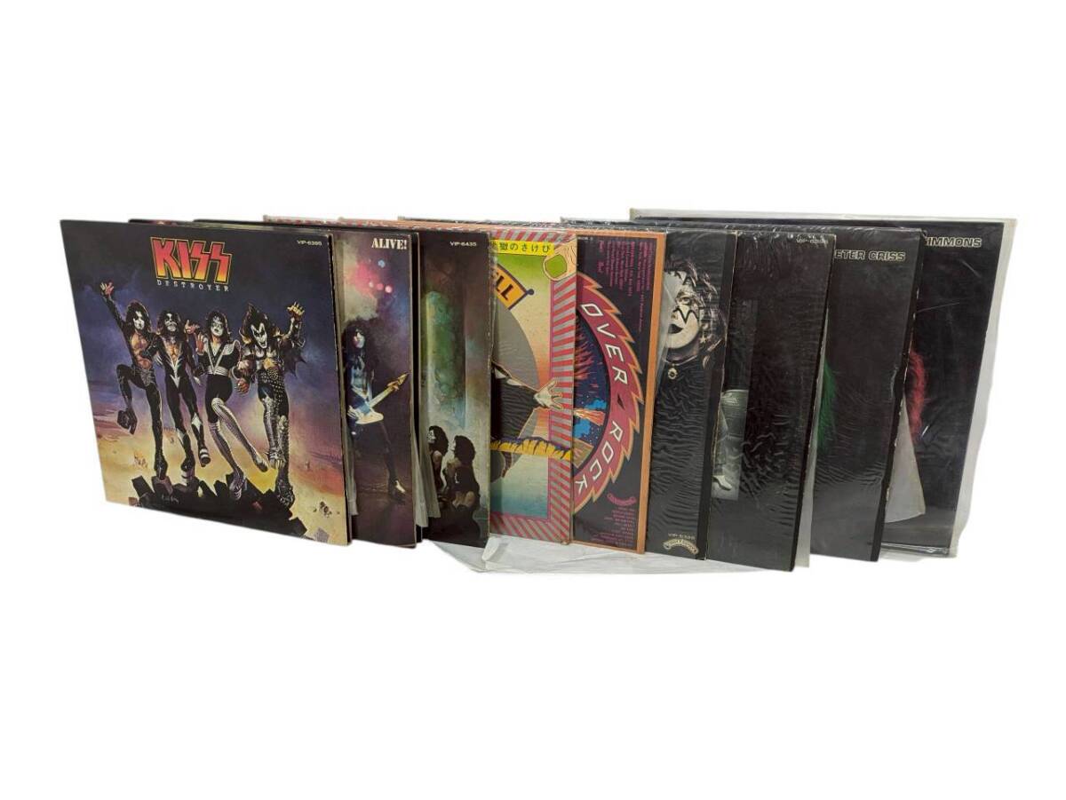 最終値下げ！！KISS レコードコレクション　8枚セット Kiss , キッス - Rock And Roll All Nite ロックン・ロール