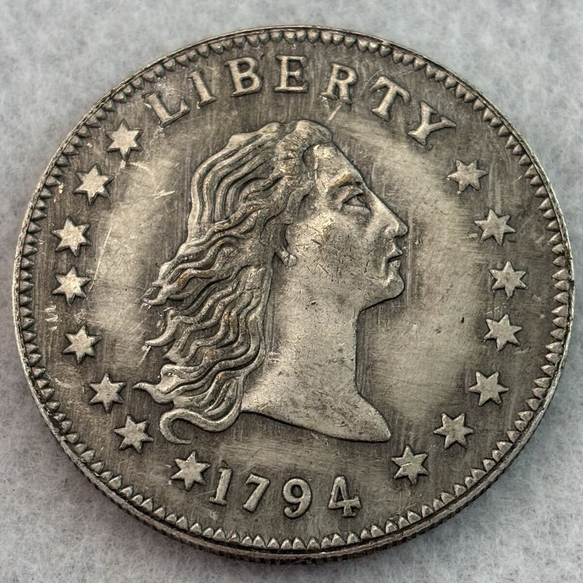 Yahoo!オークション -「アメリカリバティ1ドル銀貨」(貨幣) の