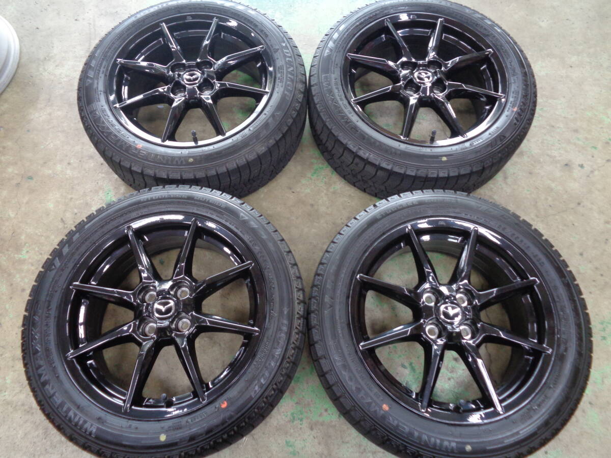 ロードスター純正16インチ　タイヤホイール4本セット 4本セット マツダ ND系 ロードスター純正 16インチ 6.5J +45 4穴
