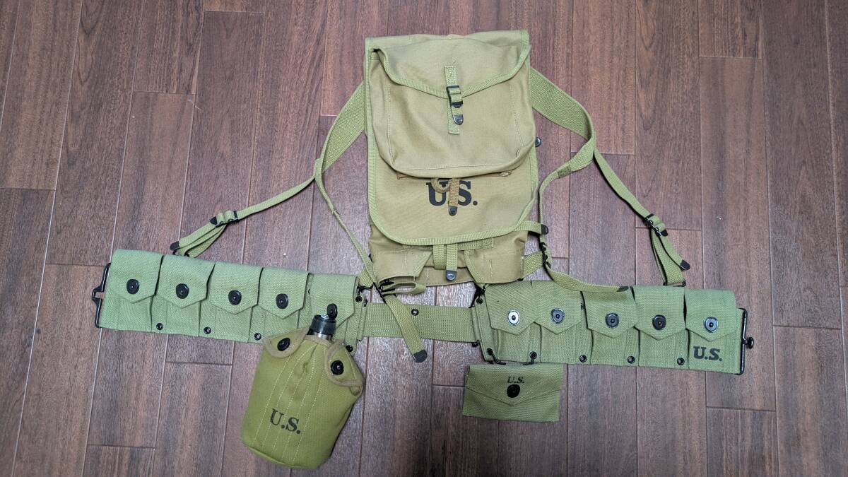 二次戦米軍装備一式 アメリカ海兵隊 HBTユーティリティ装備 [太平洋戦線]│ナナシノミコト