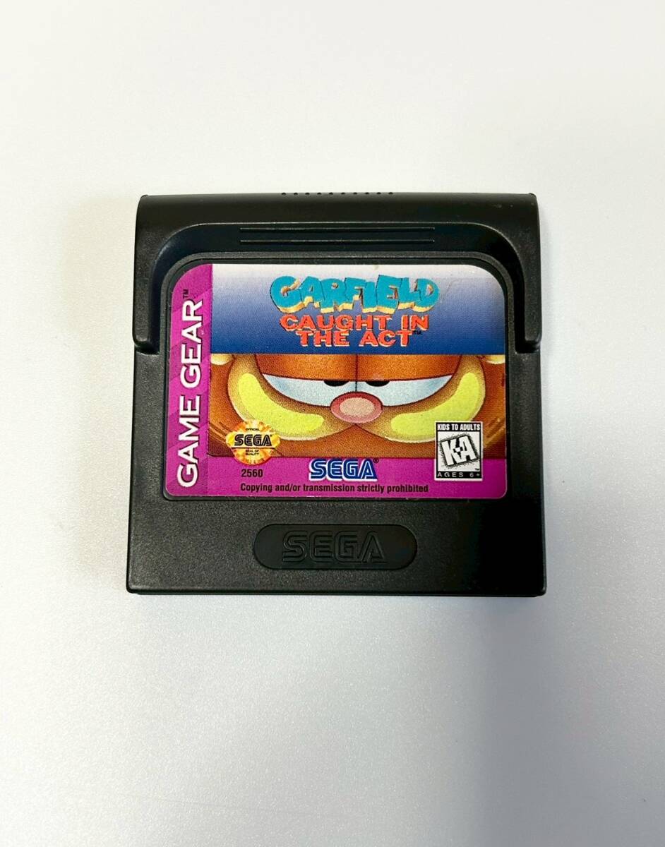 SEGA Game Gear ゲームカートリッジ６本セット SEGA Game Gear ゲームカートリッジ6本セット SEGA Game Gear