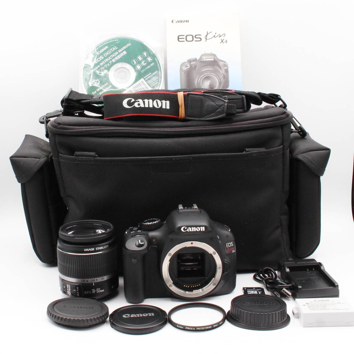 Canon EOS Kiss X4⭐️ショット数少ない美品⭐️スターターセット 2025年最新】Yahoo!オークション -eos kiss x4の中古品・新品