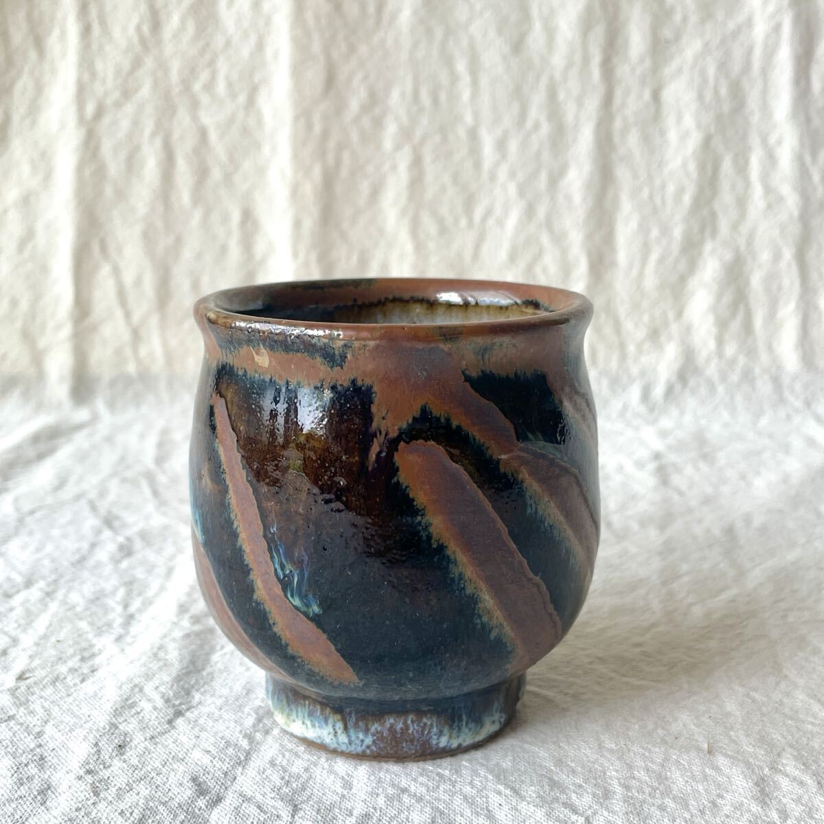 田中正生　夫婦湯呑　益子焼　湯呑み茶碗 田中正生 夫婦湯呑 益子焼 湯呑み茶碗 2025年最新】湯呑み