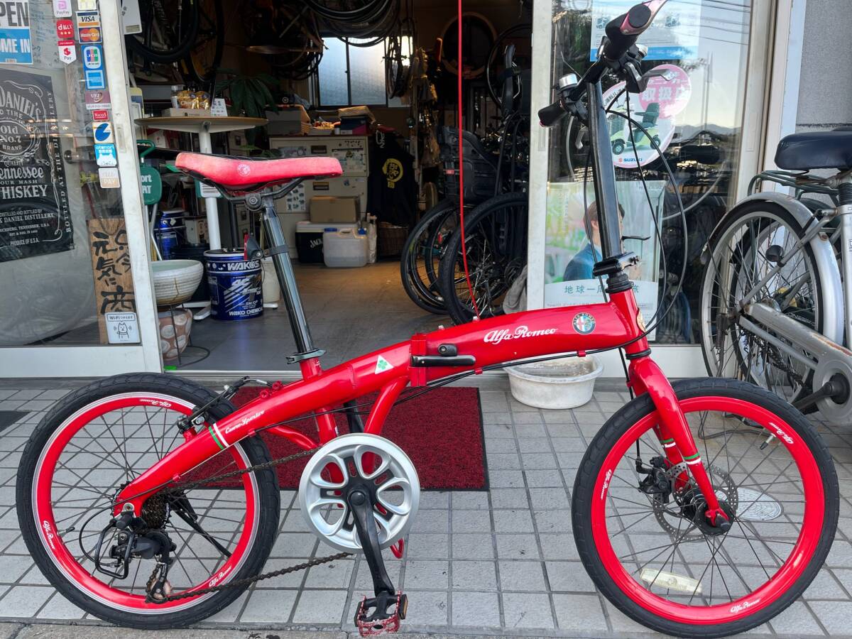 【引取限定/配送要相談】20インチ 折りたたみ 使用頻度浅い　中古 引取限定/配送要相談】20インチ 折りたたみ 使用頻度浅い 中古