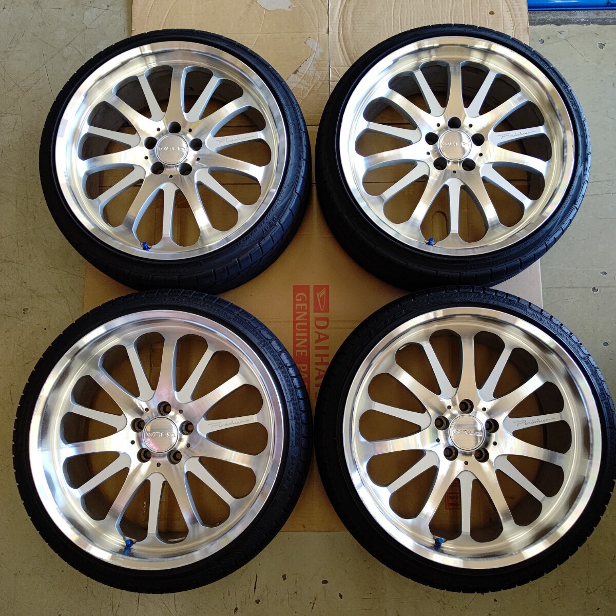 WALD ドゥシャトレ　深リム　20インチ　9j 10j WALD ドゥシャトレ 深リム 20インチ 9j 10j WALD ドゥシャトレ