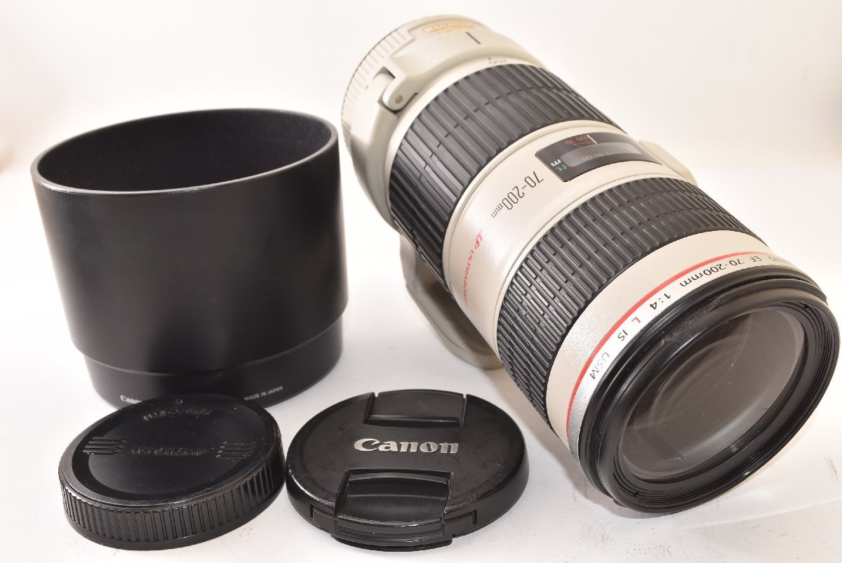 Canon EF70-200mm F4L USM / ET-74中古・美品 Canon EF70-200mm F4L USM / ET-74中古・美品 EF70-200mm F4L IS USM 中古