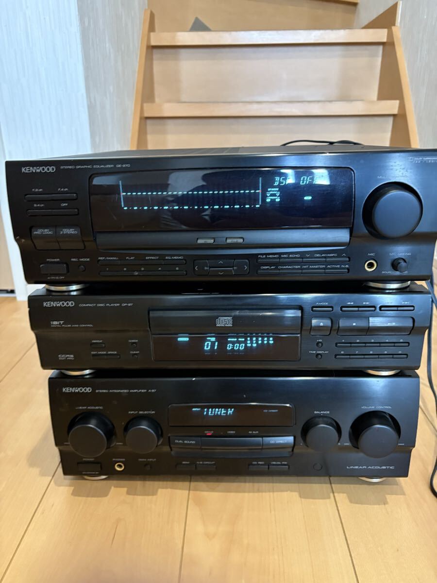ラジオ・コンポ Kenwood A-97/GE-97 /DP-97 ラジオ・コンポ Kenwood A-97/GE-97 /DP-97 ラジオ・コンポ