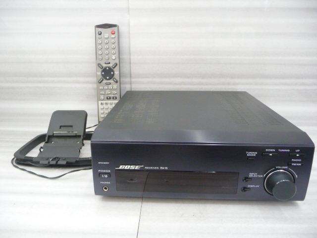 美品 BOSE ステレオレシーバー RA-15 アメリカンサウンドシステム 良好 Yahoo!オークション -「bose ra-15」の落札相場・落札価格