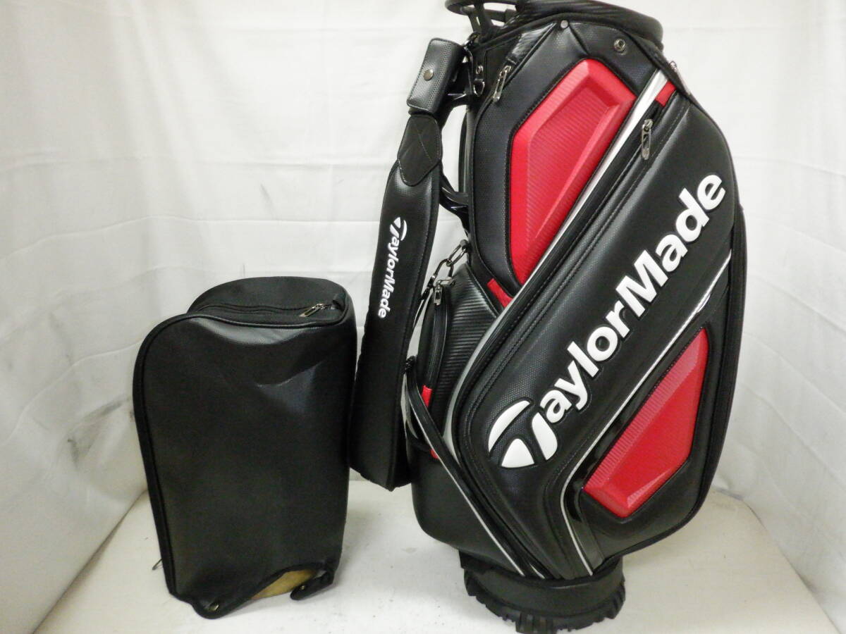 TaylorMade テーラーメイド アスリート 　中古　ゴルフ キャディバック TaylorMade テーラーメイド アスリート 中古 ゴルフ キャディ