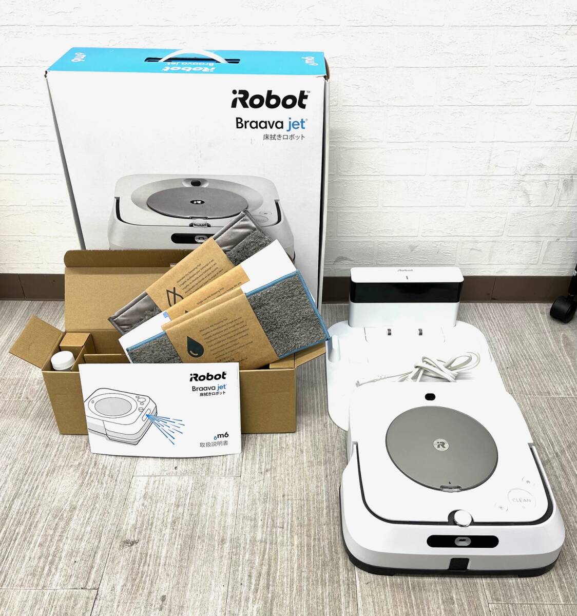 【未使用付属品付き】ブラーバジェット m6 Braava jet m6 セット 2025年最新】Yahoo!オークション -irobot braava jet m6の中古品