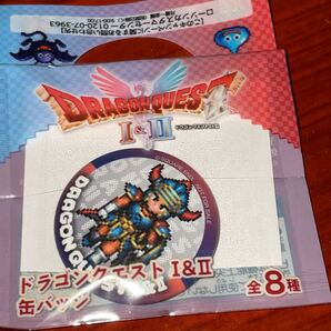 送料無料 ドラクエ1 ロト ドラゴンクエストⅠ&Ⅱ 缶バッジ ローソンストア100 ドラクエ12 ローソン100 おまけ