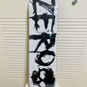ZERO ゼロ スケートボードデッキ 8.0*31.6 黒白