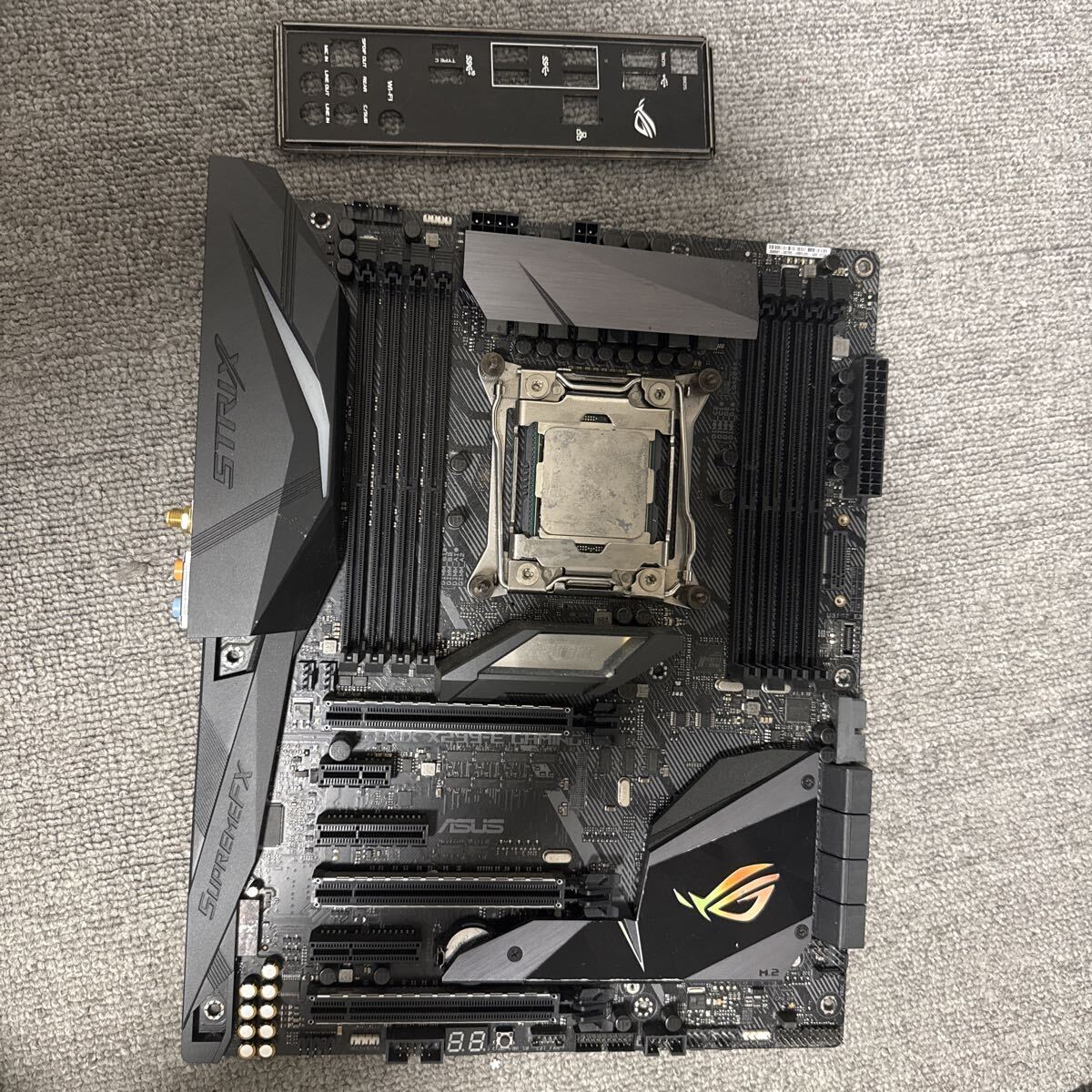 X299-S01A マザーボード + i7-7800X CPU 【ジャンク品】 ジャンク品】i7-7800X + MSI X299-S01Aセット 通電確認済 - メルカリ