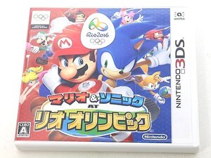 3DS ニンテンドー マリオ&ソニック AT リオオリンピック ゲームソフト Nintendo3DS 任天堂 動作確認済み