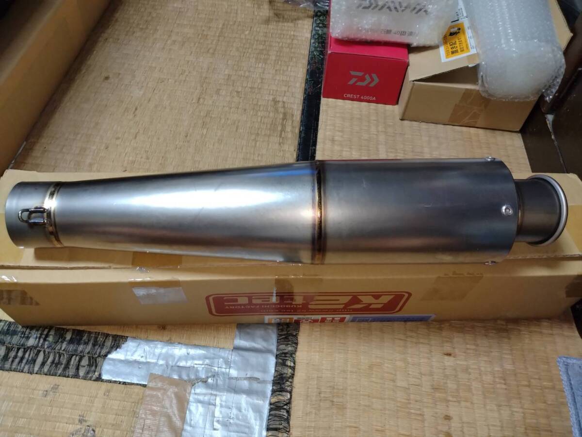 ★中古品 チタンマフラーサイレンサー 60.5 汎用品 楽天市場】チタン サイレンサー ロング 60.5パイ 汎用 60パイ