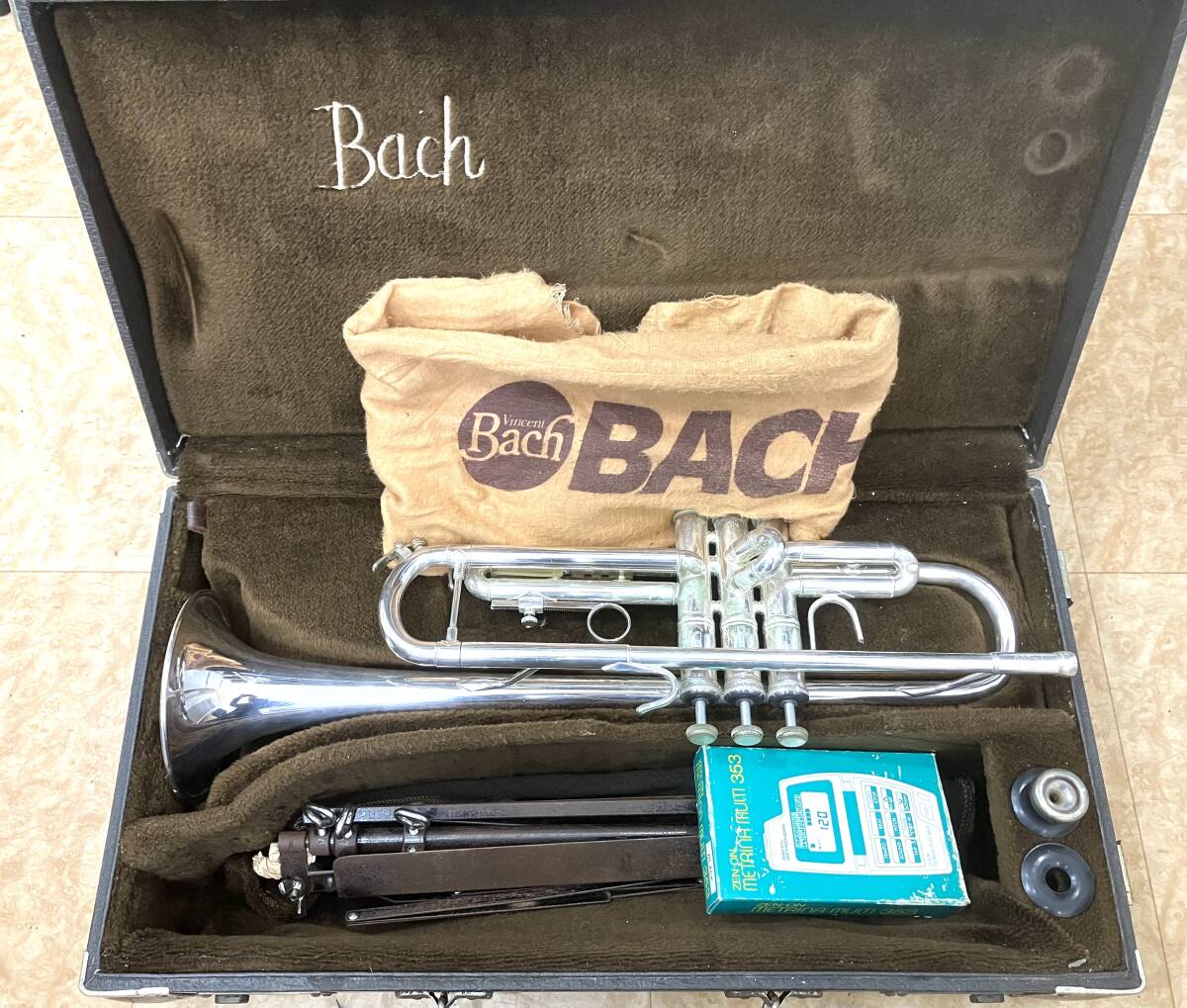 ビンセントバック メルセデスII トランペット ケース付 金管楽器 VINCENT BACH MERCEDES Ⅱ メルセデス トランペット｜Yahoo