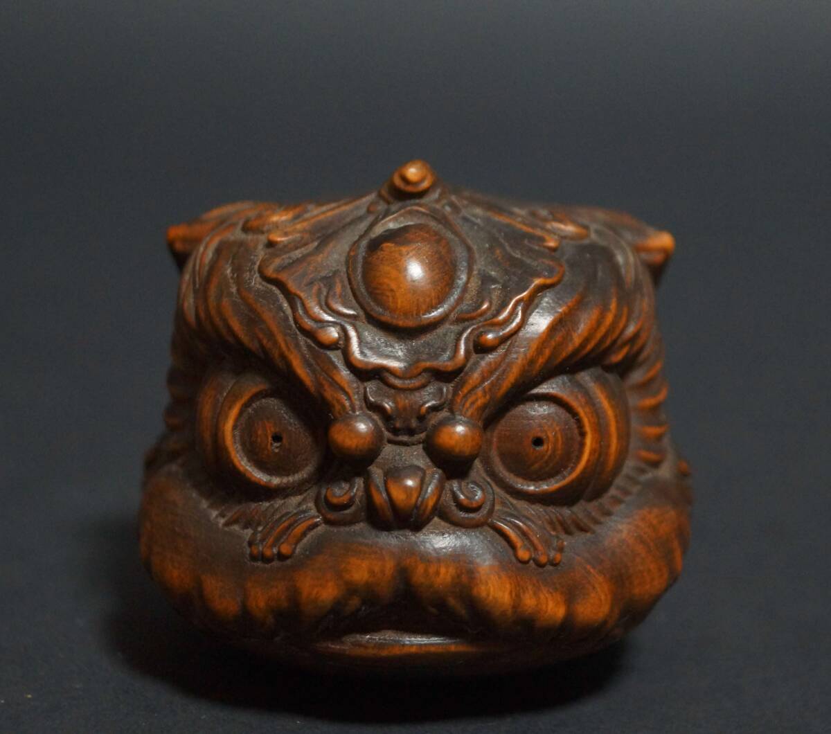 根付　希少品　滑稽　頭は回転可能　古美術品　 置物　細密細工　骨董 根付 希少品 滑稽 頭は回転可能 古美術品 置物 細密細工 骨董 Yahoo!