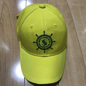 希少 美品 サンケイスポーツ サンスポ推薦船宿会 キャップ 106-1-42 イエロー