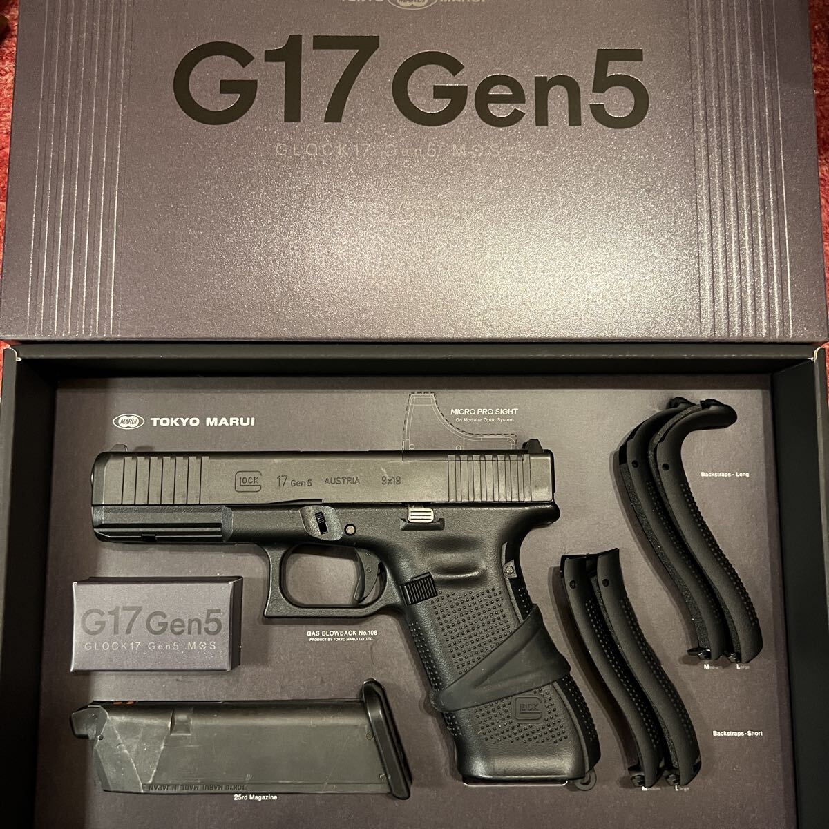 東京マルイ　グロック17 Gen5 未使用品 TOKYO MARUI マルイ グロック17 Gen5 MOS【ガスブローバック/18