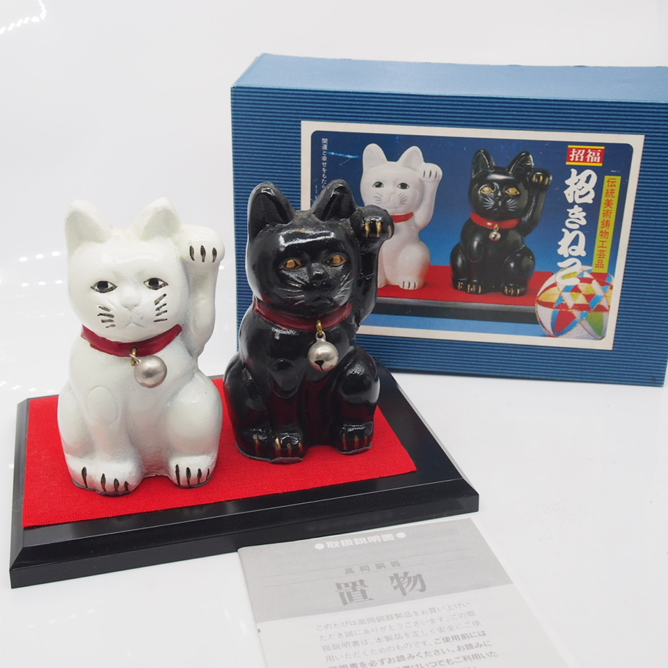2025年最新】Yahoo!オークション -置物 猫(金属工芸)の中古品