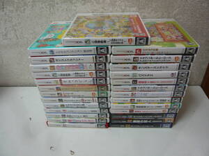 ニンテンドー3DSソフト★36枚(進撃の巨人/ほっぺちゃん/戦闘中)含むいろいろまとめ売り ジャンク!