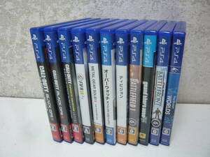 PS4ソフト11枚セット!〈GRAND theft auto V、STAR WARS BATTLEFRONT、ディビジョン含む 色々〉中古