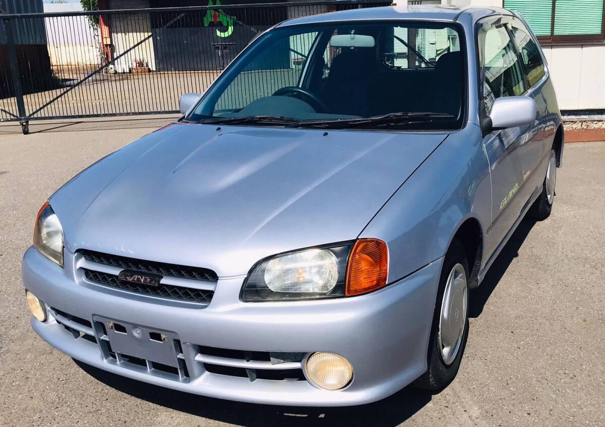 スターレット　EP91後期　純正エアロ　純正色再塗装品 スターレット EP91後期 純正エアロ 純正色再塗装品 フロント③