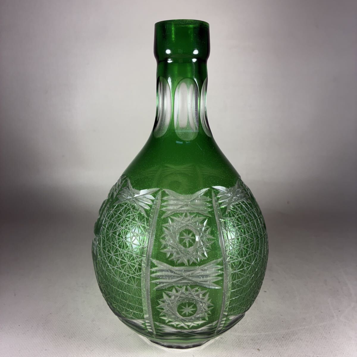 【希少】江戸ガラス デキャンタ 木箱付き アンティーク 時代ガラス 希少】江戸ガラス デキャンタ 木箱付き アンティーク 時代ガラス