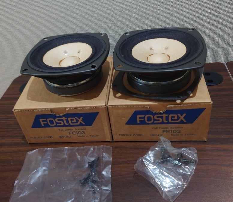 Fostex FE103En スピーカー 8Ω 未使用2個セット Amazon | FOSTEX フルレンジ FE103En | FOSTEX | スピーカーユニット