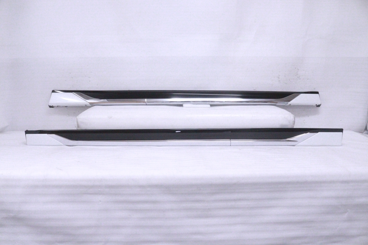 かばくん　助手席側　モデリスタ　クラウン　G S B サイドスカート 未装着品 美品】トヨタ 220 クラウン RS 純正 モデリスタ サイド